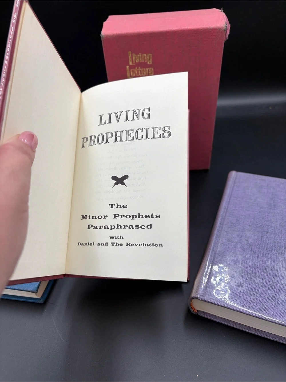 Vintage Set of 3 Religious Study Hardcover Books